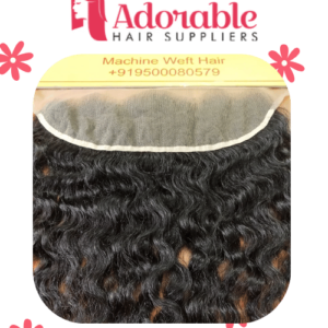 WHOLESALE PRICE _ 13_ X 6_ Raw Indian Frontal Curly Hair