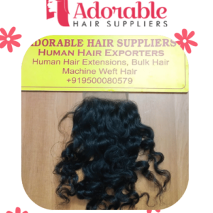 WHOLESALE PRICE _ 5_x5_ Closure Raw Indian Curly Hair